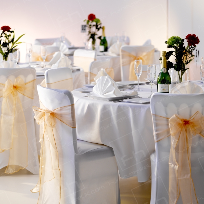 108 Inch Round White Tablecloth (for 4ft)