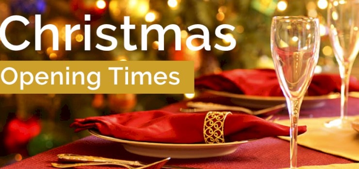 Christmas Opening Times Christmas Opening Times