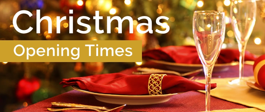 Christmas Opening Times Christmas Opening Times