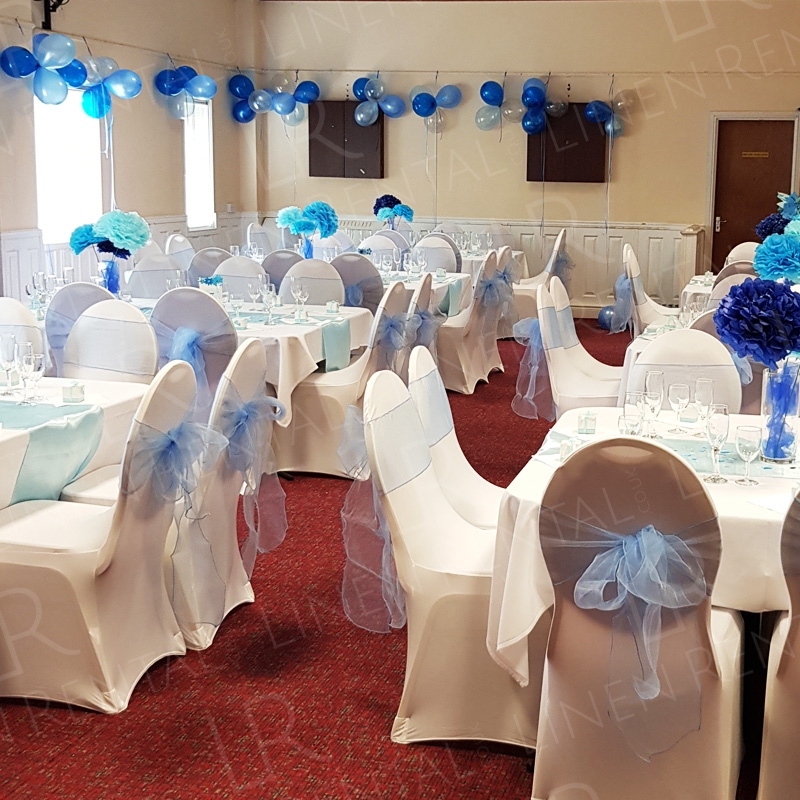 70 x 108 Inch White Tablecloth
