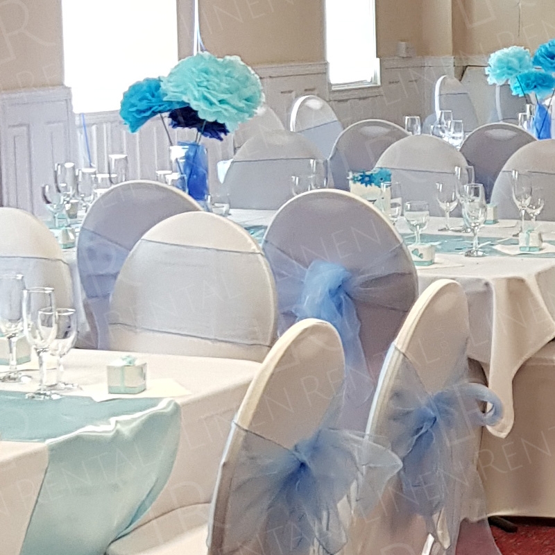 70 x 108 Inch White Tablecloth